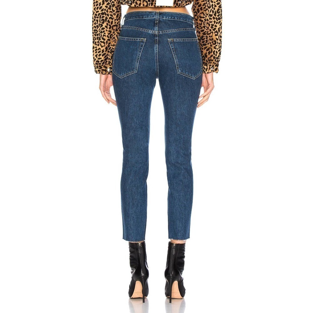 Rag & Bone High Rise Ankle Skinny Dark Stone Jeans Size 25 NWT - Picture 2 of 12
